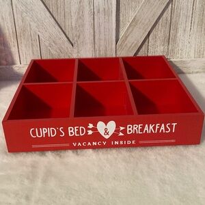 Target BP 2023 Red Cupid's Bed & Breakfast Organizer/Tray